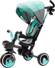 Dětská tříkolka multifunční 5v1 - RELAX 360° mátová - BabyMix - obrázek 1
