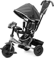Dětská tříkolka s LED světly a zvuky - LUX TRIKE grafit - BabyMix - obrázek 1