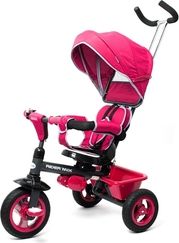 Dětská tříkolka multifunkční 5v1 - RIDER 360° růžová - BabyMix - obrázek 1