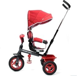 Dětská tříkolka multifunkční 5v1 - RIDER 360° růžová - BabyMix - obrázek 4