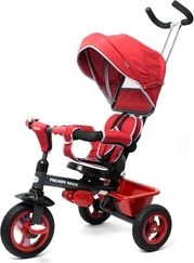Dětská tříkolka multifunkční 5v1 - RIDER 360° bordó - BabyMix - obrázek 1