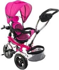 Dětská tříkolka s vodící tyčí a melodiemi - BABY šedá - EuroBaby - obrázek 7