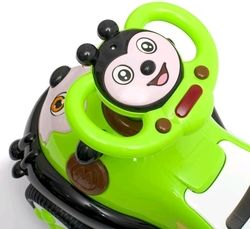 Dětské jezdítko/Odrážedlo plastové se zvuky - HAPPY BEE modré - BabyMix - obrázek 4