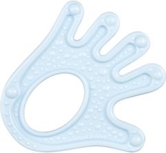 Dětské kousátko elastické - RUČIČKA modré - Canpol - obrázek 1