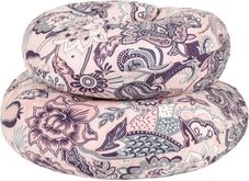 Kojící relaxační polštář bavlna - PREMIUM BOHO květy růžový - BabyNellys - obrázek 1