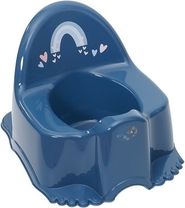 Dětský nočník plastový - METEO modrý navy - Tega - obrázek 1