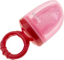 Krmící síťka na ovoce a potraviny - BABY růžová - Akuku - obrázek 1