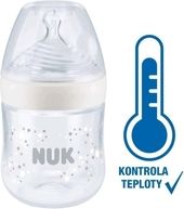 Kojenecká lahev plastová s kontrolou teploty 150ml - NATURE SENSE bílá - Nuk - obrázek 1