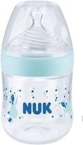 Kojenecká lahev plastová s kontrolou teploty 150ml - NATURE SENSE modrá - Nuk - obrázek 2