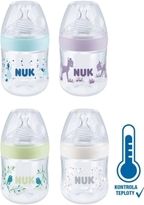 Kojenecká lahev plastová s kontrolou teploty 150ml - NATURE SENSE zelená - Nuk - obrázek 4