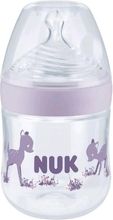 Kojenecká lahev plastová s kontrolou teploty 150ml - NATURE SENSE fialová - Nuk - obrázek 2