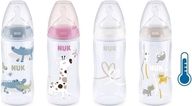 Kojenecká lahev plastová s kontrolou teploty 300ml - FIRST CHOICE modrá - Nuk - obrázek 3