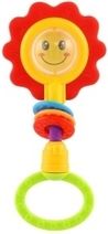 Dětské chrastítko plastové - KVĚTINKA LVÍČEK barevné - Teddies - obrázek 1