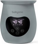 Digitální ohřívač pokrmů a sterilizátor - HONEY NATURAL šedý - BabyOno - obrázek 1