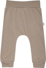 Dětské tepláčky bavlna s nášivkou - BRUMBRUM latte - vel.80 - obrázek 3