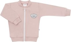 Kojenecká mikina bavlna - BRUMBRUM old pink - vel.56 - obrázek 1