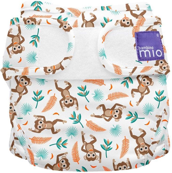 Bambino Mio Miosoft plenkové kalhotky Spider Monkey 9-15 kg - obrázek 1