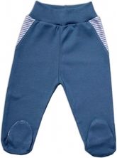 Kojenecká souprava 2-dílná body a polodupačky - TWOO LITTLE BEARS modrá - vel.56 - obrázek 3