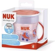 Dětský nevylévající se hrníček NUK - MINI MAGIC 360° s červenou - 160ml - obrázek 4