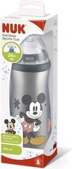 Dětská lahev s push-pull pítkem 450ml - SPORTS CUP MICKEY šedá - Nuk - obrázek 2