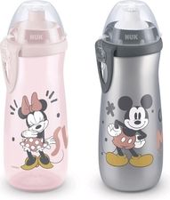 Dětská lahev s push-pull pítkem 450ml - SPORTS CUP MICKEY červená - Nuk - obrázek 2