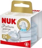 Náhradní pítko ke kojenecké lahvi - NATURE SENSE 2ks - Nuk - obrázek 2
