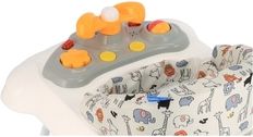 Chodítko dětské - S VOLANTEM šedé - BabyMix - obrázek 3