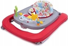 Dětské chodítko se zábavným panelem -  WALK'N červené - 4Baby - obrázek 2
