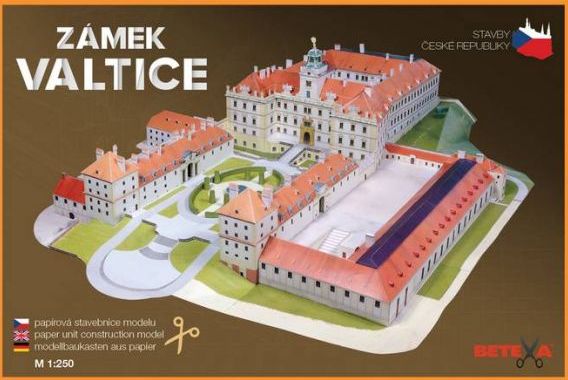 Zámek Valtice - vystřihovánky - obrázek 1
