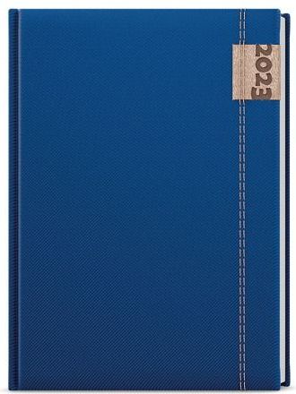 Diář denní - David - Denim - A5 - modrá 2023 / 14,3cm x 20,5cm / BDD19-1-23 - obrázek 1
