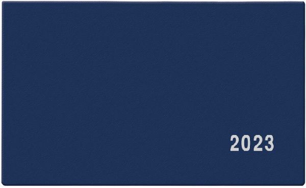 Diář týdenní - Cyril - PVC - modrá 2023 / 15cm x 9cm / BTC1-1-23 - obrázek 1