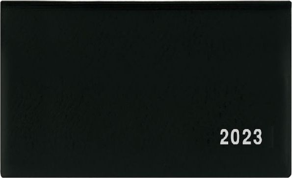 Diář týdenní - Cyril - PVC - černá 2023 / 15cm x 9cm / BTC1-2-23 - obrázek 1