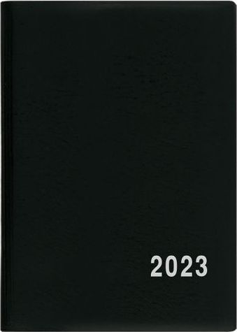 Diář měsíční - Anežka - PVC - černá 2023 / 7cm x 10cm / BMA1-2-23 - obrázek 1