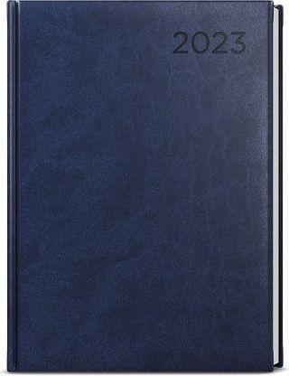 Diář týdenní - Tomáš - Vivella - A4 - modrá 2023 / 20cm x 28cm / BTT6-1-23 - obrázek 1