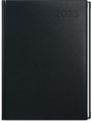 Diář týdenní - Tomáš - Vivella - A4 - černá 2023 / 20cm x 28cm / BTT6-2-23 - obrázek 1