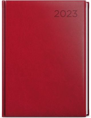 Diář denní - Goliáš - Vivella - A4 - bordó 2023 / 20cm x 28cm / BDG6-3-23 - obrázek 1