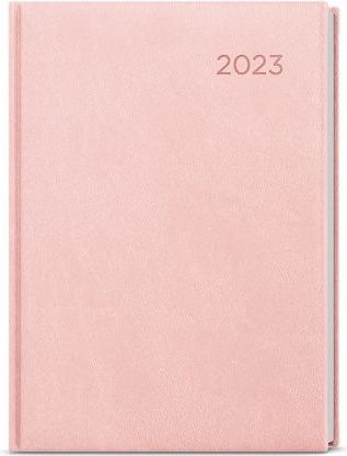 Diář denní - Ctirad - Vivella - A5 - pastelová růžová 2023 / 14,3cm x 20,5cm / BDC6-20-23 - obrázek 1