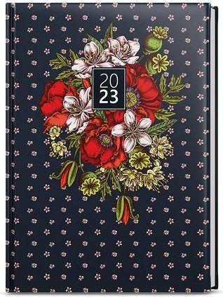 Diář týdenní - Prokop - Lamino - B6 - Tmavý 2023 / 12cm x 16,5cm / BTP9-7-23 - obrázek 1