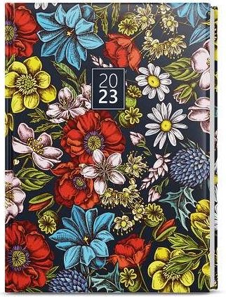 Diář denní - David - Lamino - A5 - Květinový 2023 / 14,3cm x 20,5cm / BDD9-6-23 - obrázek 1
