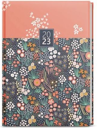 Diář denní - David - Lamino - A5 - Pudrový 2023 / 14,3cm x 20,5cm / BDD9-8-23 - obrázek 1