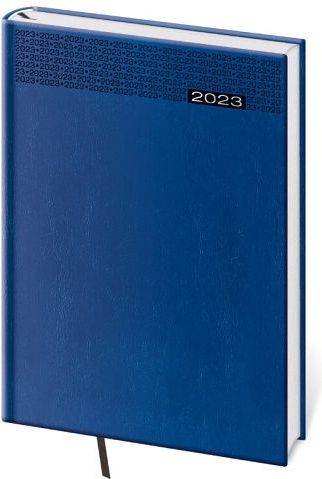Diář týdenní B5 Gommato modrý 2023 / 17cm x 24cm / DG413-2-23 - obrázek 1