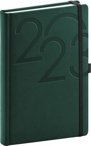 Diář denní Ajax zelený 2023 / 21cm x 15cm / PGD-DA5AJ-3727 - obrázek 1