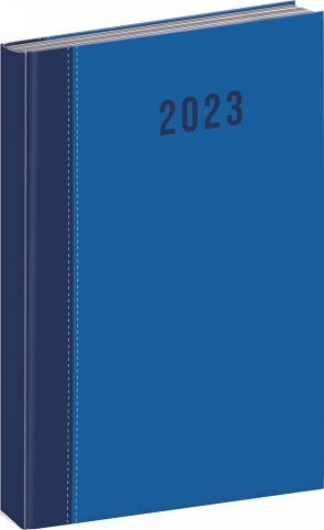 Diář denní Cambio modrý 2023 / 21cm x 15cm / PGD-DA5CC-2001 - obrázek 1