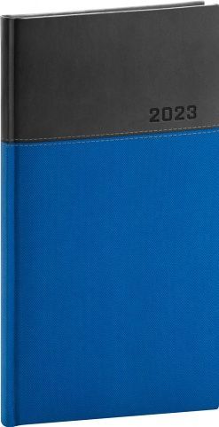 Diář kapesní Dado modročerný 2023 / 15,5cm x 9cm / PGD-KAPDA-3440 - obrázek 1