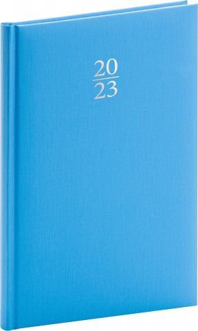Diář týdenní Capys světle modrý 2023 / 21cm x 15cm / PGD-TA5CP-3329 - obrázek 1