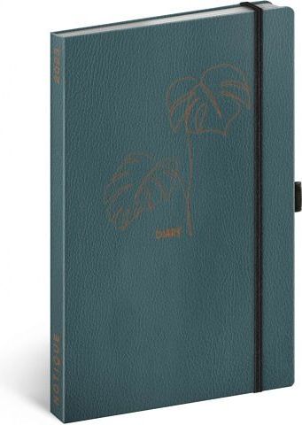 Diář týdenní Monstera 2023 / 21cm x 13cm / PGD-31138-V - obrázek 1