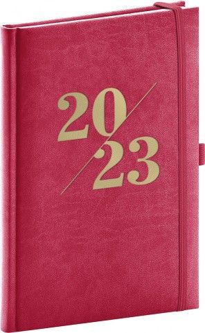 Diář týdenní Vivella Fun růžový 2023 / 21cm x 15cm / PGD-TA5VF-3881 - obrázek 1
