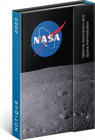 Diář týdenní magnetický NASA 2023 / 16cm x 11cm / PGD-31171-V - obrázek 1