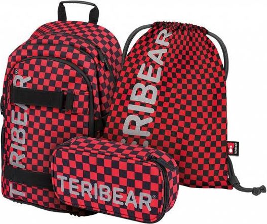 BAAGL Školní set 3 Skate TERIBEAR - obrázek 1