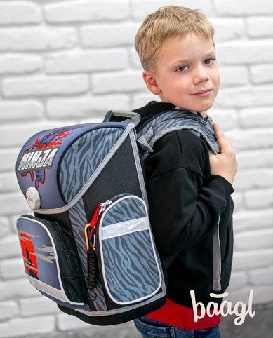 BAAGL Školní set 3 Ergo Ninja - obrázek 18
